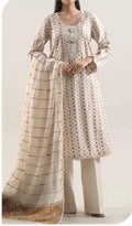 Premium Dyed Jacquard Festive 3-Piece Outfit