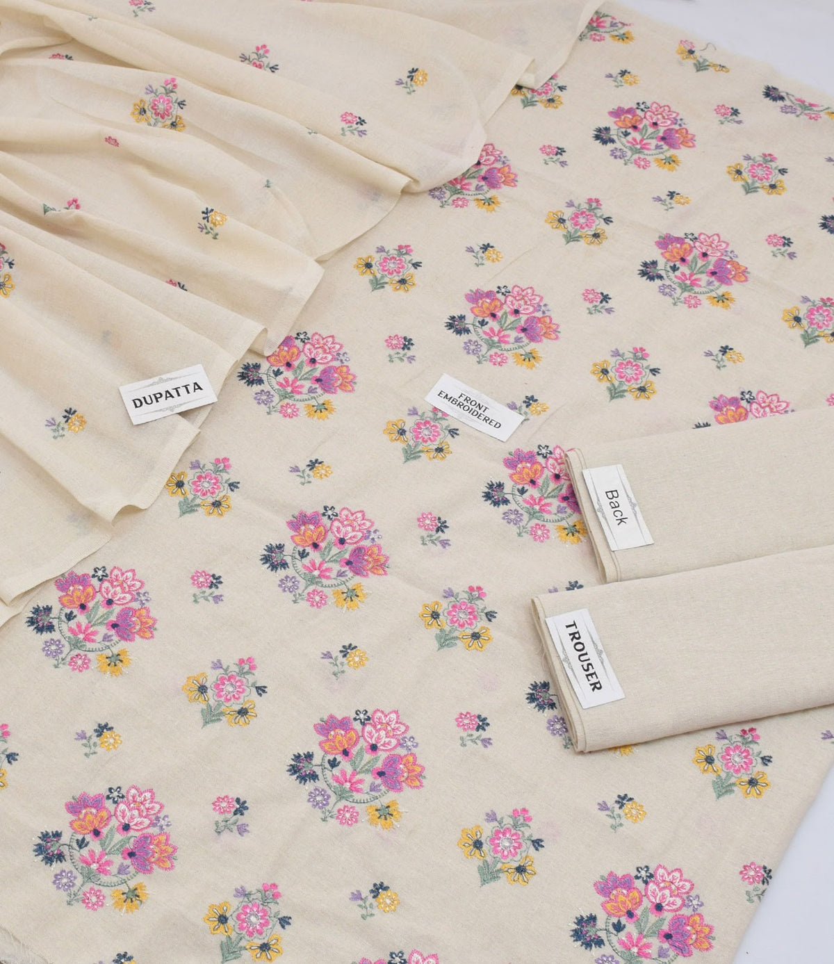 Breeze Brand Khadee Khaddar Embroidered 3-Piece Suit