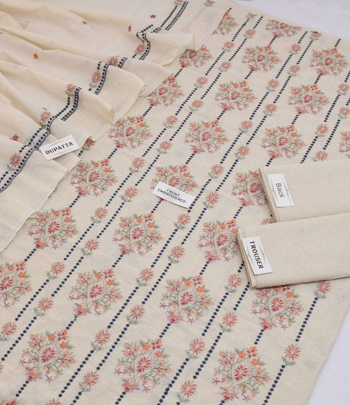 Breeze Brand Khadee Khaddar Embroidered 3-Piece Suit