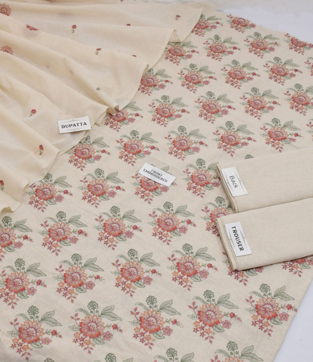 Breeze Brand Khadee Khaddar Embroidered 3-Piece Suit
