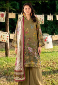 linen printed 3pc