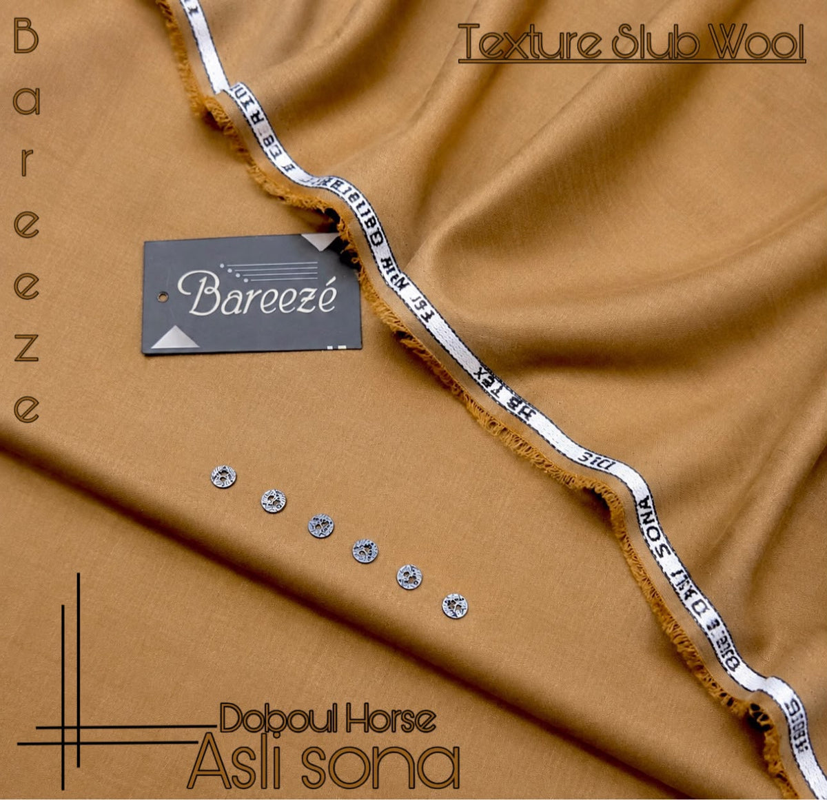 ‎Alhumdulillah   Bareeze Man (ASLI SONA) DOUBLE HORSE WOOL