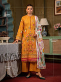 Women's Mustard Yellow Embroidered Kurta Set – 3-Piece