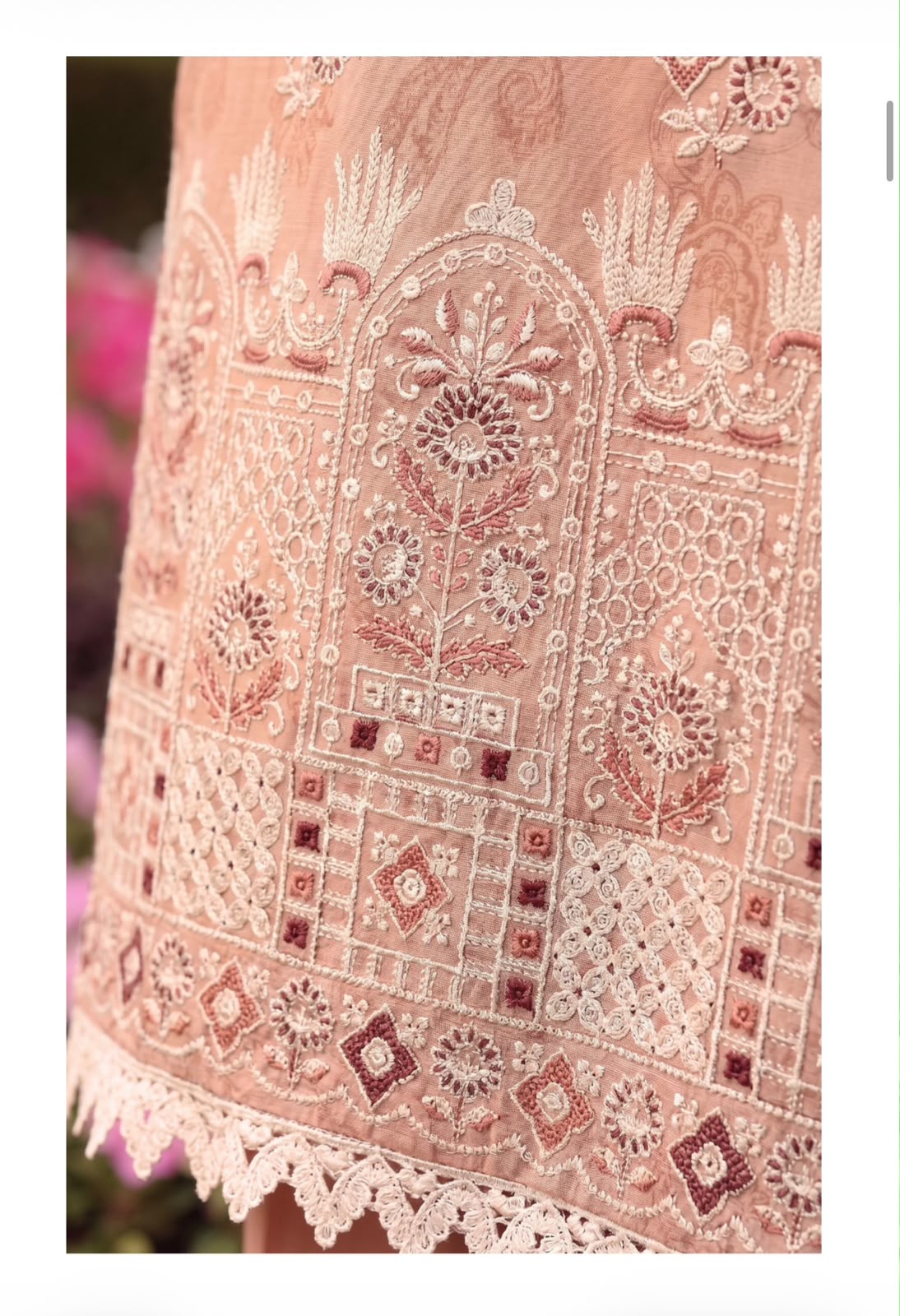 Fancy embroidered 3pc karandi with karandi shawl