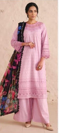 Chikenkari Lawn with Printed Chiffon Duppatta