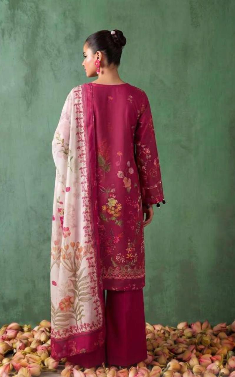 Premium khaddar printed 3pc