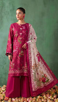 Premium khaddar printed 3pc