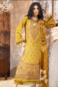 Lawn fancy embroidered with lawn dupatta