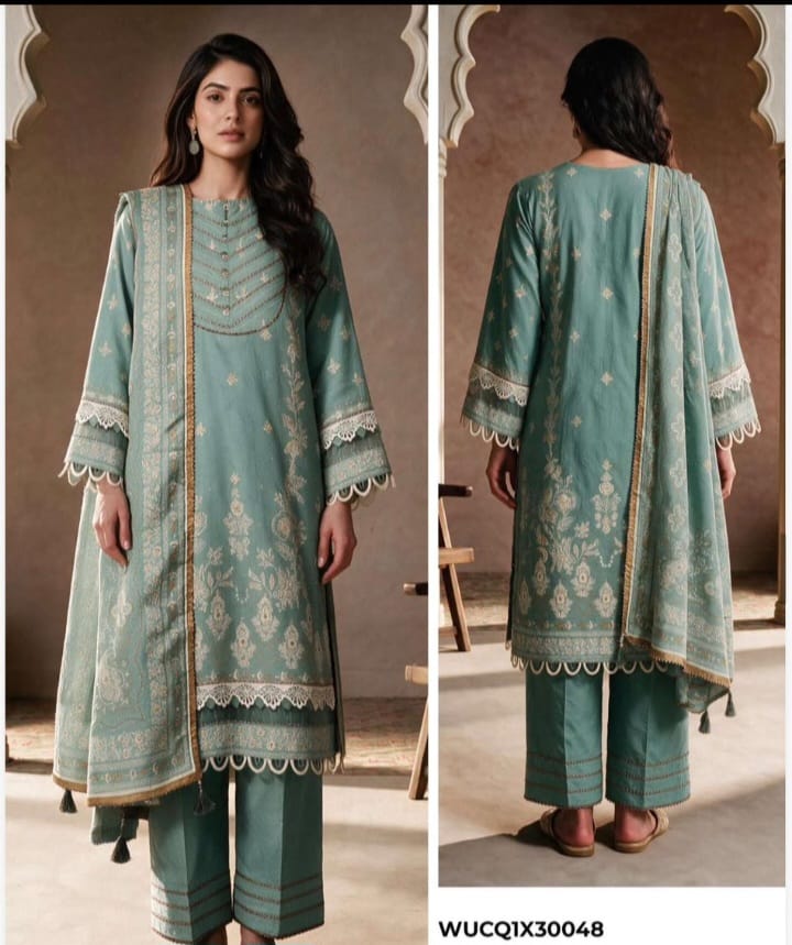 Paste printed cotton 3pc
